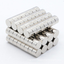 High Performance super strong  small n35 n 52 neodymium cylinder magnets